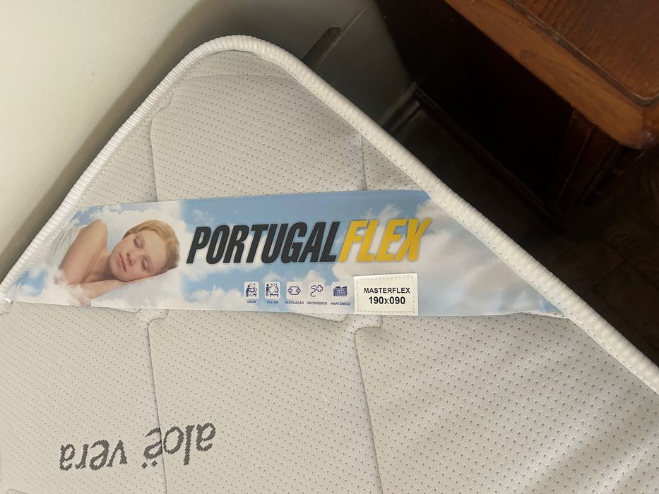 Cama com colchão