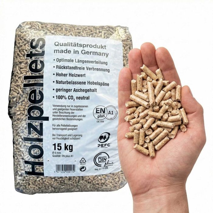 pellet pelet drzewny 6mm DOSTĘPNY niemiecki certyfikowany paleta opał