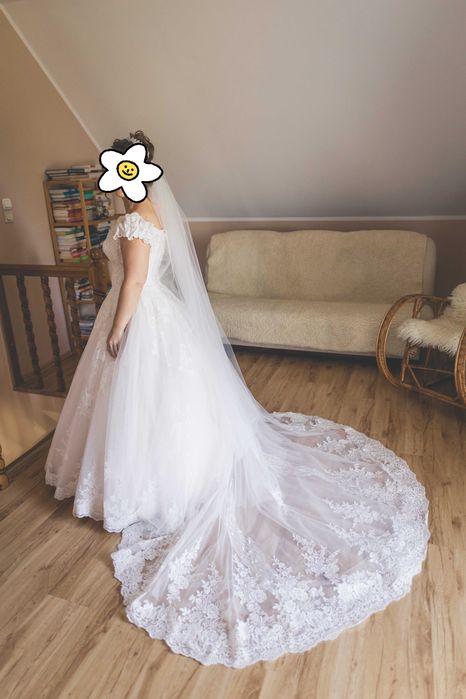 Suknia ślubna księżniczka