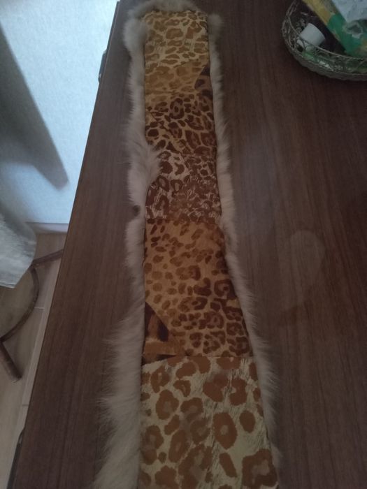 Норковый  соболий и лисий палантины.