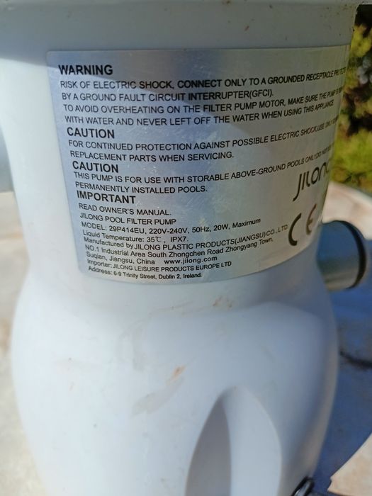 Pompa basenowa Jilong