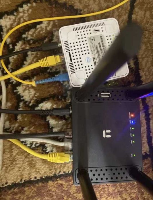 Интернет от 12 вольт до 3 ампер для wifi и GPON без света