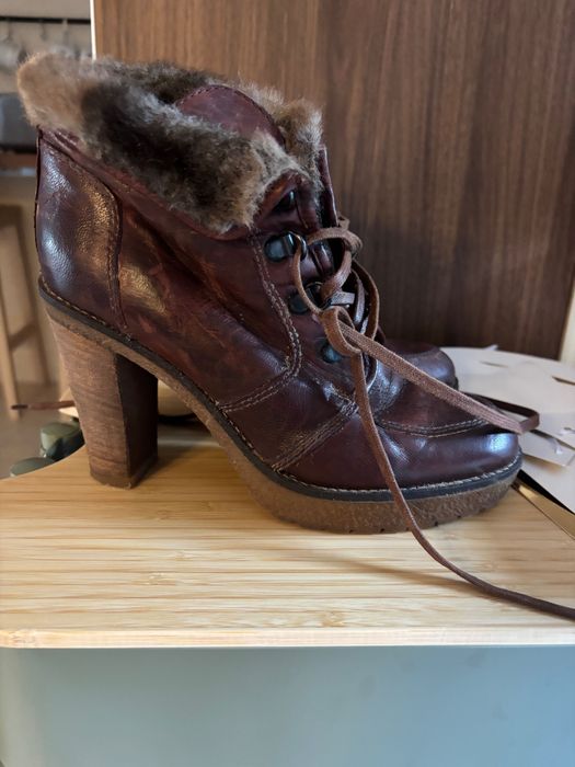 Botas MINELLI - pele - tamanho 37