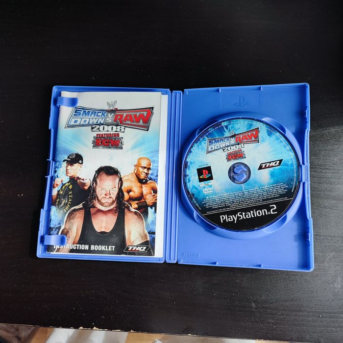 Jogo PS2 - Smackdown vs Raw 2008 - PlayStation 2