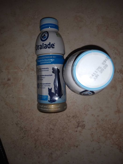 Elektrolity dla zwierząt Oralade GI Support 500ml