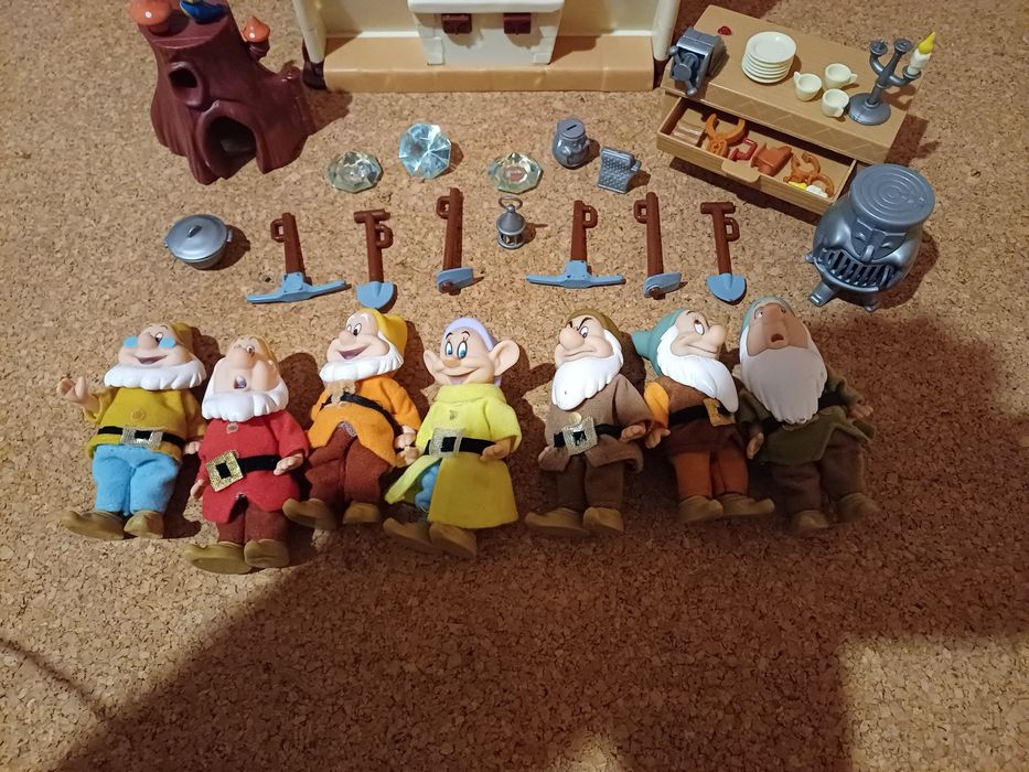 Branca de neve e os sete anões.