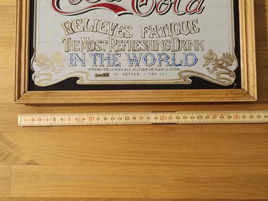 Lustro reklama coca cola retro