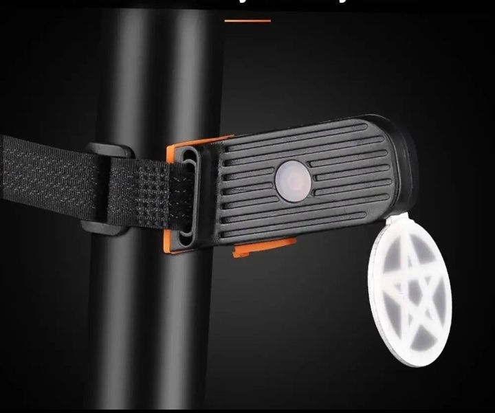 Задний фонарь, фара на велосипед USB