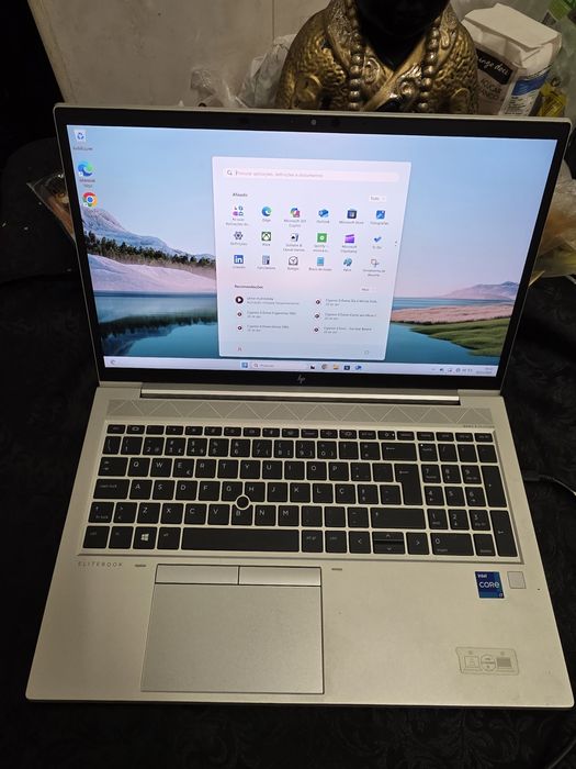 Portatil hp i7 com teclado iluminado