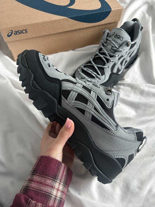 Кросівки Asics Gel-Pickax Grey/Black premium