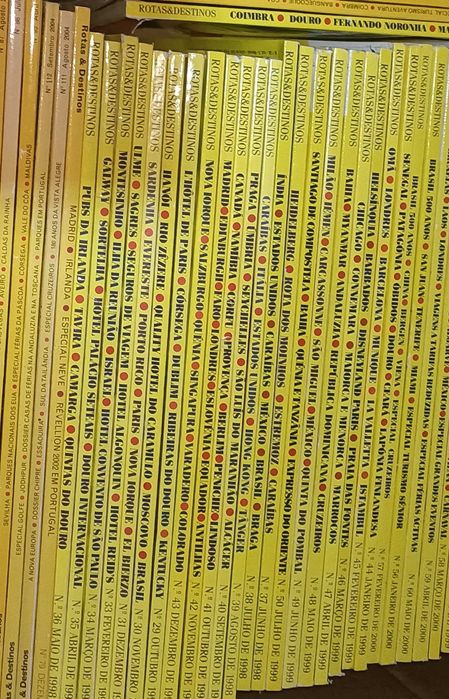 Rotas & Destinos, lote de 75 revistas