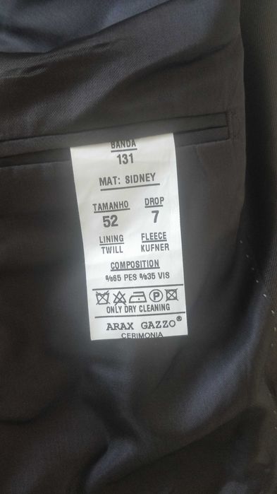 Fato casamento homem