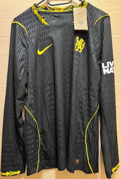 Koszulka piłkarska longsleeve Chelsea 2026 2027 Morgan Rogers