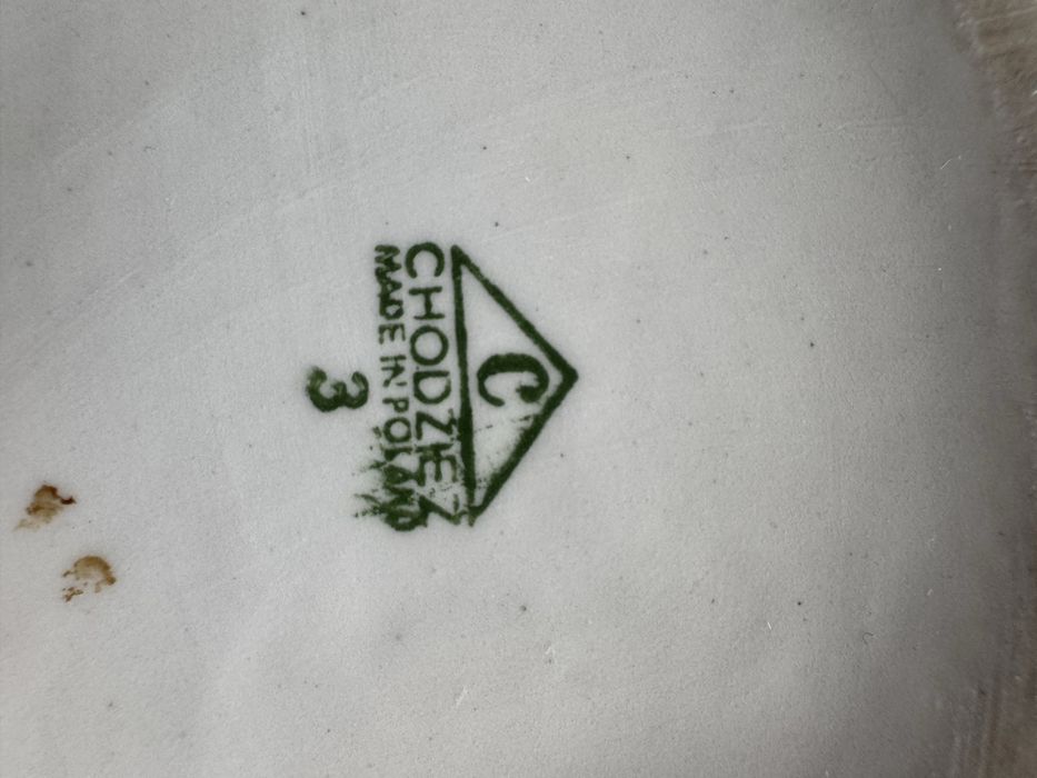 Wazony 5szt. porcelana Chodzież PRL