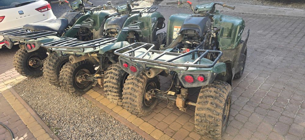 Quad Kawasaki Brute Force KVF 300 ! 2017r! Kymco Mxu! Pakiet 3 sztuki!