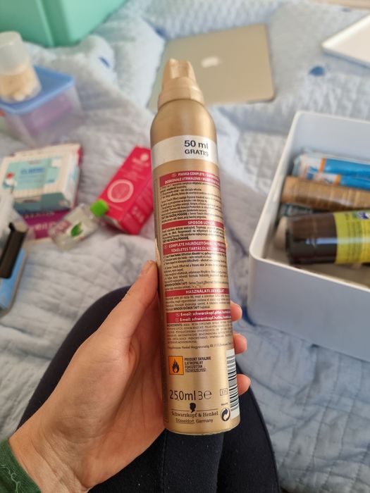 Pianka Taft do układania włosów stylizacji