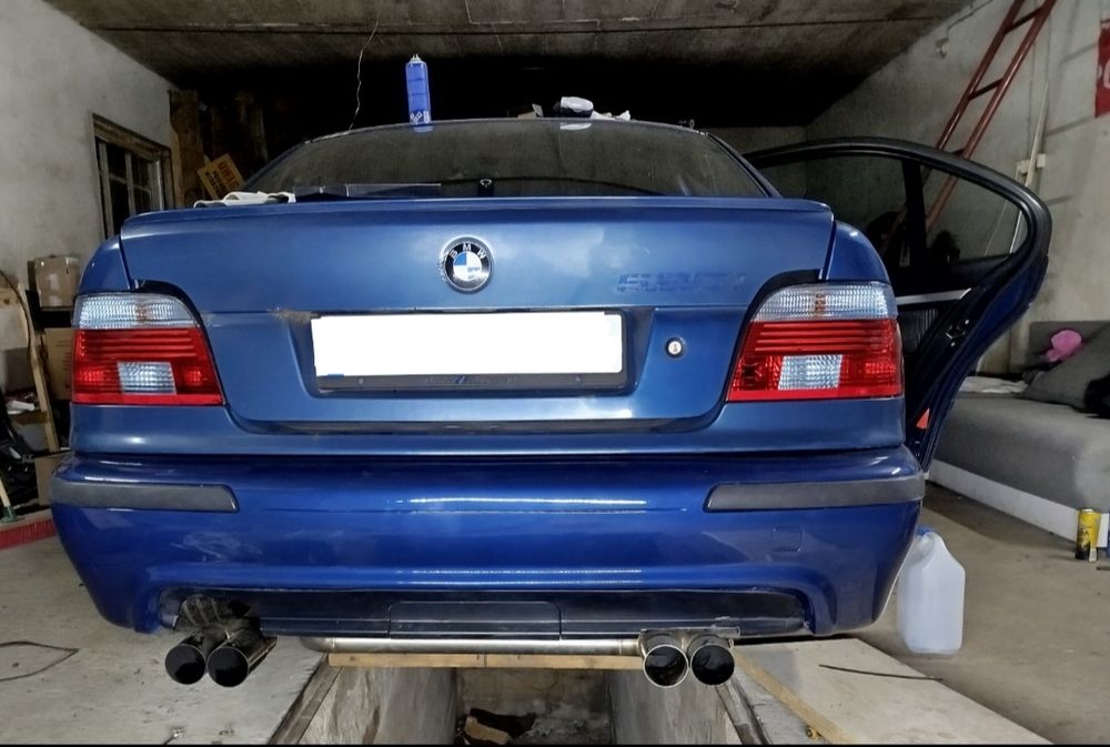 Zderzak BMW E39 mpakiet, dyfuzor, listwy