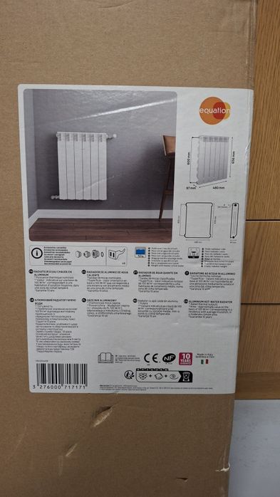 Radiador água quente aluminio