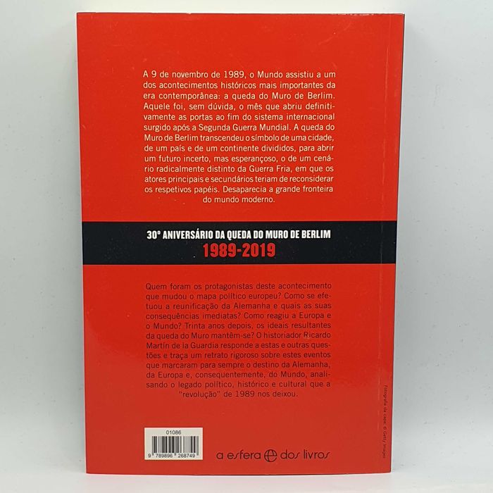 Livro - Ricardo Martin - A Queda Do Murro De Berlin - CXC-SITE