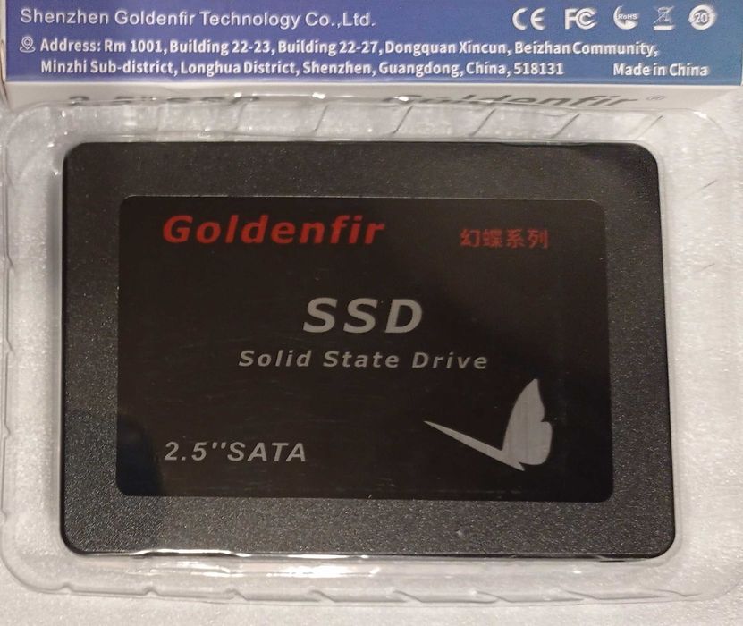 SATA SSD на 256gb Новый