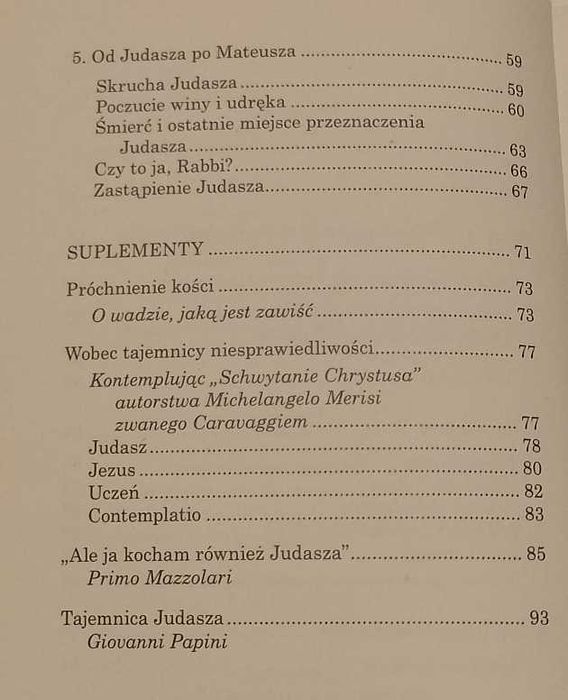 Judasz Misterium zdrady Sergio Stevan