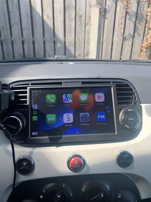 Radio android fiat 500 CARPLAY ANDROIDAUTO bluethoot 2 gb ram 32 rom