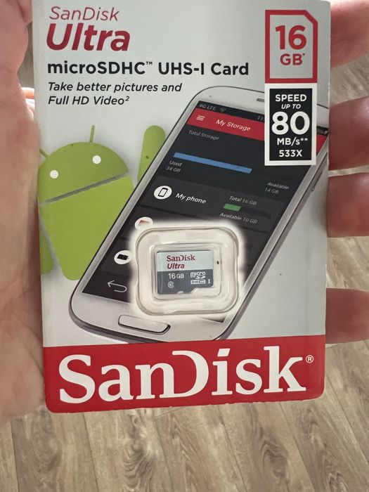 Карта паʼяиі 16 GB