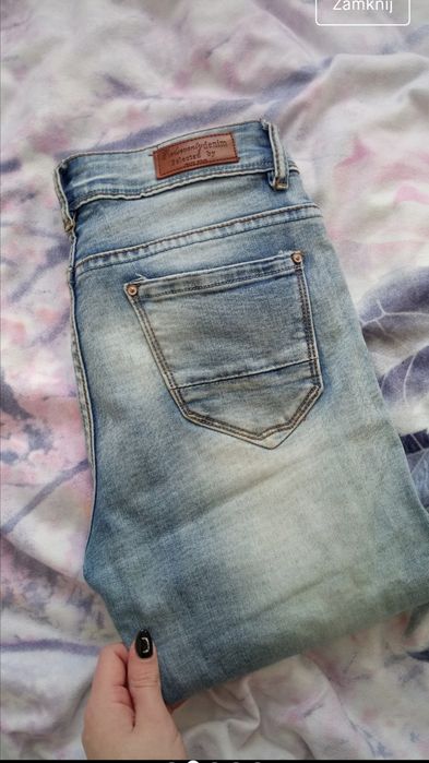 Spodnie jeans rurki