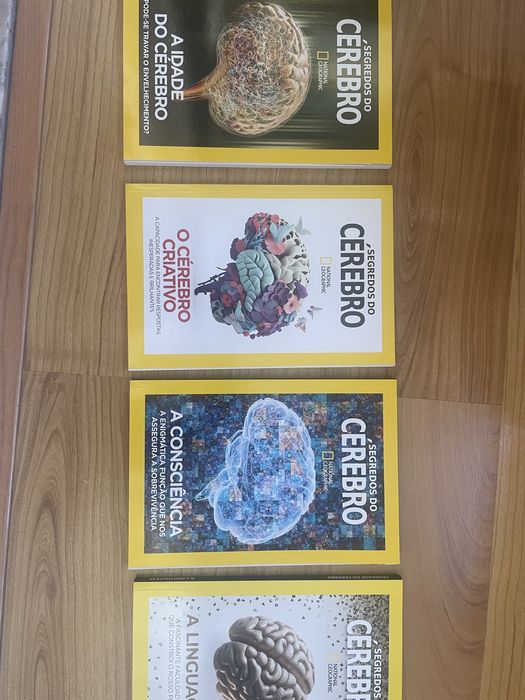 4 revistas da National Geographic novas.