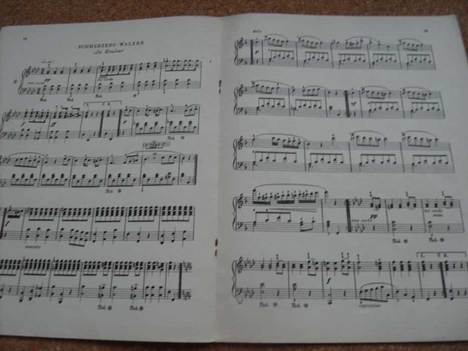 Partituras de Piano Antigas
