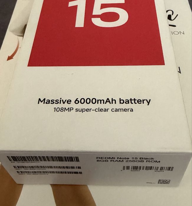 ‼️ Гарантія ‼️ Xiaomi Redmi Note 15 8/256 GB Black