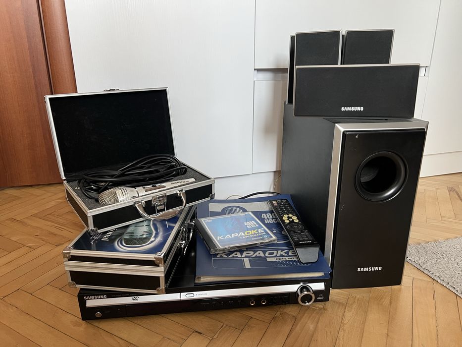 DVD samsung + караоке