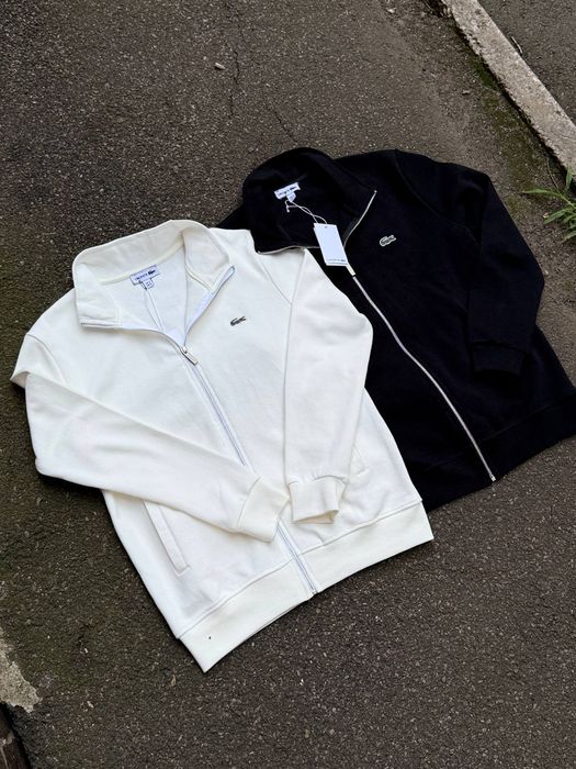 Кардиган Lacoste чорний | Лакоста | Зіпка лакоста | Зіп-худі | Old money | Смарткежуал | Кардиган олд мані | Чоловічий кардиган | Светр лакоста