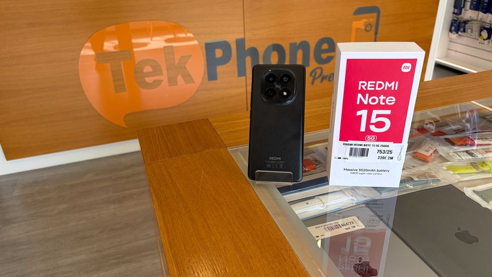 Xiaomi Redmi Note 15 5G 256Gb Preto