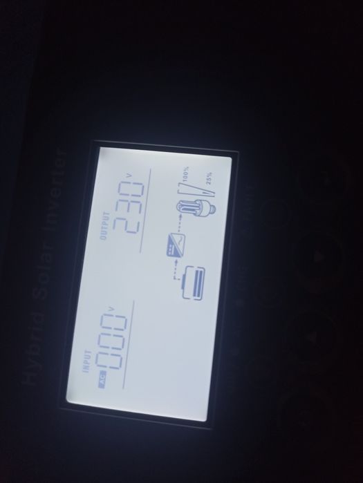 Inversor híbrido solar residencial 4.2kw 24v Novo