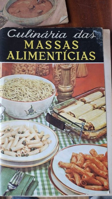 Culinária e bem estar 4 livros receitas sopas massas antigas