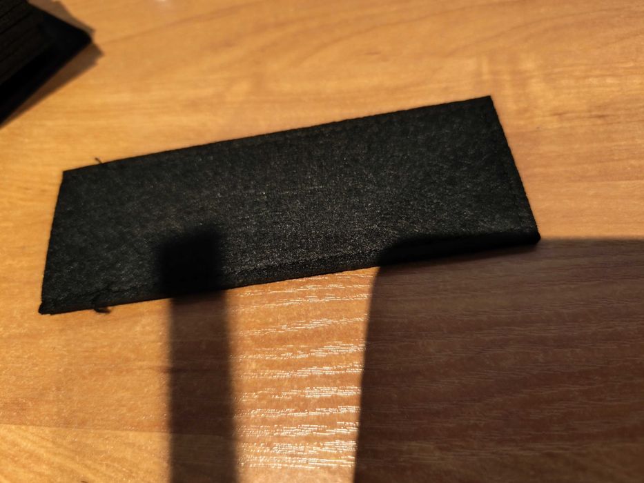 Filcowe etui na prezent na przykład do czekolady Duplo