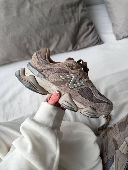 New Balance 9060 Brown жіночі кросівки ню беланс 9060 коричневі