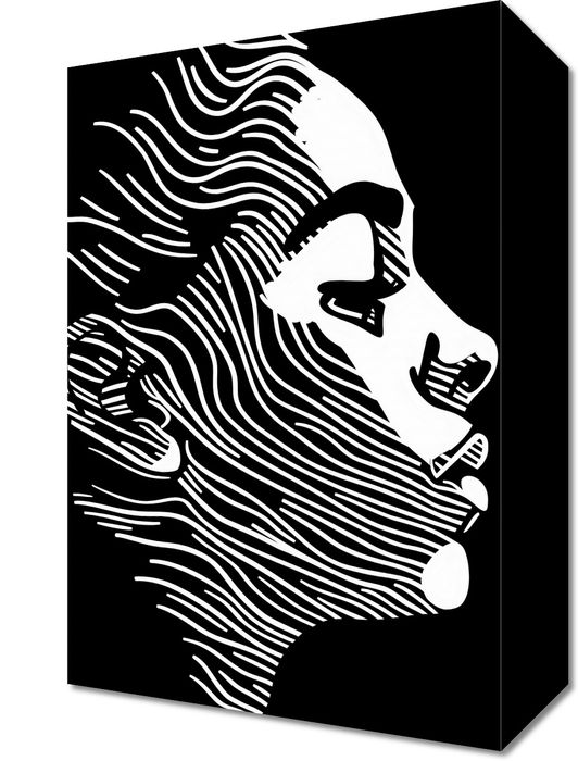 Obraz 20x30cm Linie Wyrazu
