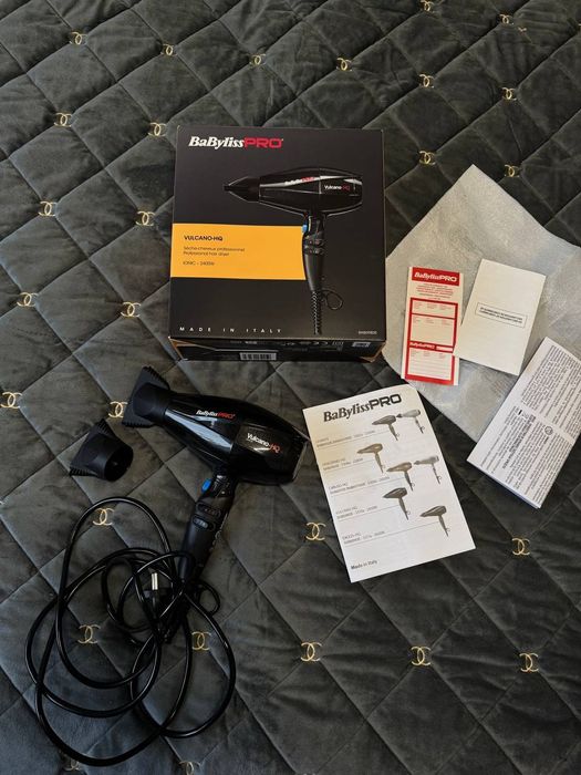 Професійний фен BaByliss Pro Vulcano-HQ Ionic