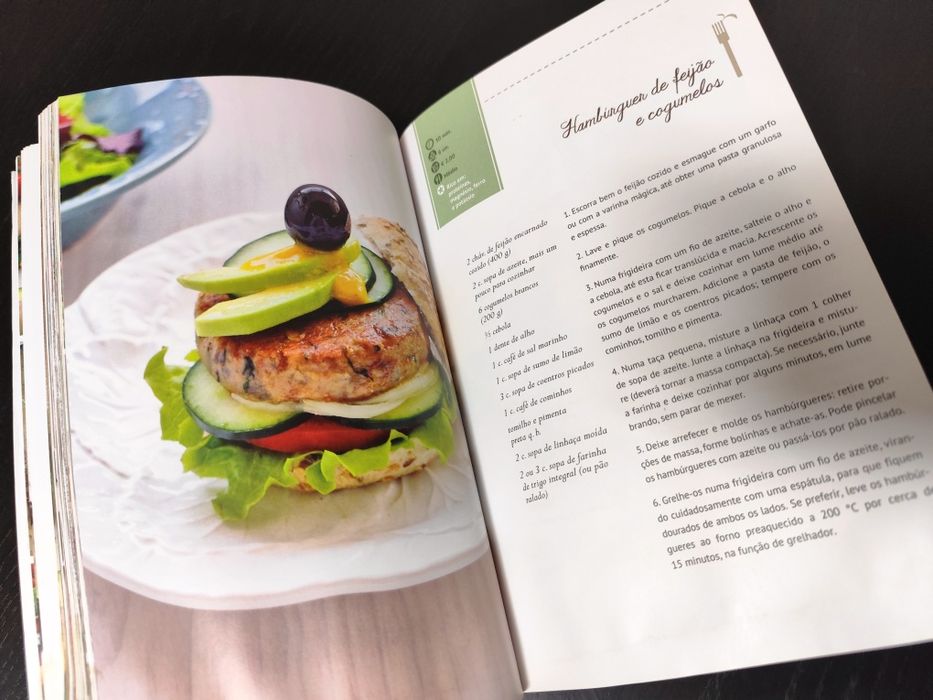 Livro: Cozinha Vegetariana para quem quer poupar - Gabriela Oliveira