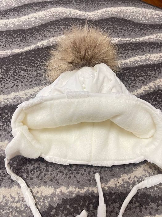 Дитяча шапка зимова для дівчинки