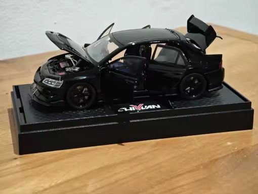 Miniatura Mitsubishi Lancer Evolution — Metal, com Som e Luz