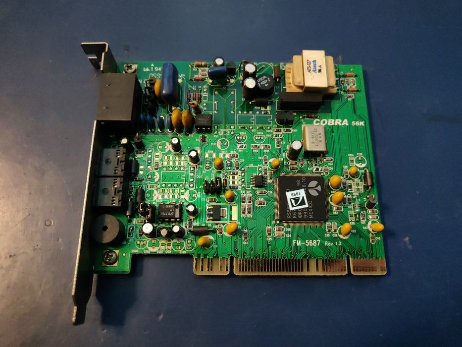 Modem Cobra 56k FM-5687 szyna PCI