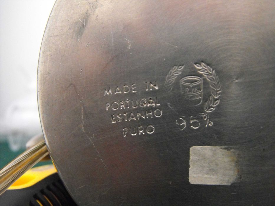 Candeeiros de estanho puro