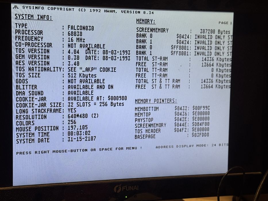 Komputer Atari Falcon 030