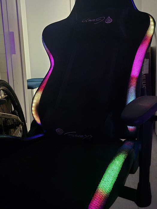Fotel gamingowy Genesis led idealny do Gta 6