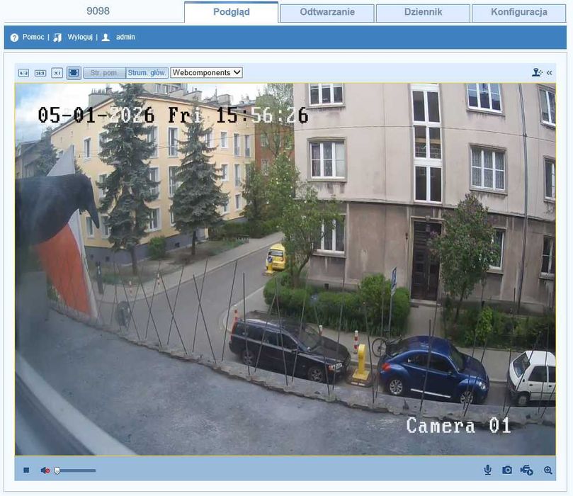 Kamera IP CamVision 9098 2.8mm MicroSD Audio PoE ONVIF RTSP [Hikvision]