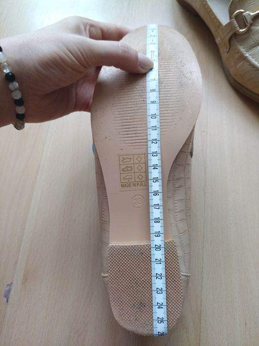 Lordsy mokasyny beżowe 38