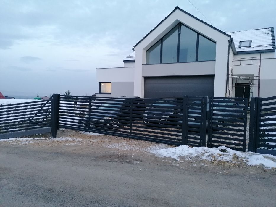 Brama Przesuwna Aluminiowa